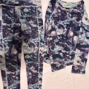 Kids Printed Leggings and Top Set